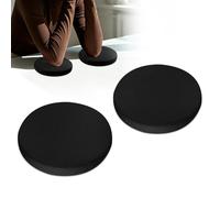 TOROKOM Elbow Rest for Nails Tech, Hand Rest Nails Tech, Soft Rest-Nail Arm Rest Non-Slip Comfortable Padding Base, Round Elbow Pad for Salon/Home Manicure, Reduces Elbow Fatigue (Black)