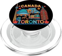 Toronto Canada Travel Souvenir City Landmark Tourist Gift PopSockets PopGrip for MagSafe