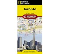 Toronto City Map - National Geographic Destination City Map | Waterproof, Foldable Travel Map with Attractions, Transit & Neighborhoods