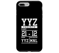 Toronto Flight Funny Canada Case for iPhone 7 Plus/8 Plus