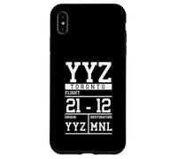 Toronto Flight Funny Canada Case for iPhone XS Max