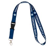 Toronto Maple Leafs NHL National Hockey League Car Keys ID Badge Holder Lanyard Keychain Detachable Breakaway Snap Buckle (Lanyard 1), Multicolored, One Size