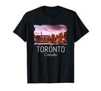 Toronto Skyline CN Tower Travel Souvenir Gift Toronto Canada T-Shirt