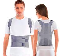 TOROS-GROUP Comfort Posture Corrector and Back Support Brace / 100%-Cotton Liner XX-Large Grey