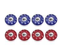 TORPSPORTS B072K1PB82 Dia.58mm 2-1/4'' Shuffleboard Pucks, Set of 8 Blue/Red