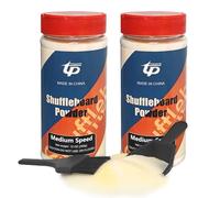 TORPSPORTS Shuffleboard Sand Wax Shuffleboard Powder Shuffleboard Salt Set (Medium speed- 2 pcs)
