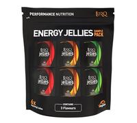 Torq Nutrition Energy Jellies Sample Pack – Pack of 6, Mixed Flavours – Black