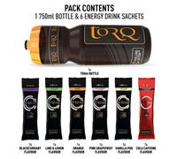 Torq Energy 750ml Bottle Sample Pack - 6 Drinks - Multi 750ml