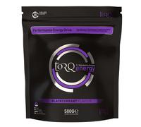 Flavoured Electrolyte Powder - Natural Orange Isotonic Hydration Powder with Electrolytes Drink | Fast Delivery Energy Drink with High Carbohydrates and Sodium | 15 Single Servings | TORQ