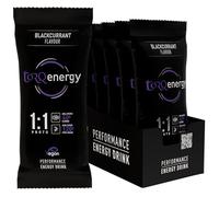 TORQ Proto 1:1 Energy Drink Sachets Box of 12 Blackcurrant - Dual Carb Electrolyte Sports Hydration Mix for Cycling, Running & Endurance Training