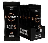 TORQ Proto 1:1 Energy Drink Sachets Box of 12 Orange - Dual Carb Electrolyte Sports Hydration Mix for Cycling, Running & Endurance Training