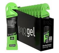 TORQ Running Gels with Electrolytes - 2:1 Maltodextrin: Fructose for Endurance Sports & Optimal Performance | Energy Gels for Running, Cycling & Marathons - 30g Carbs Per Gel | Apple Crumble 15