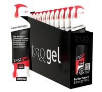 TORQ Running Gels with Electrolytes - 2:1 Maltodextrin: Fructose for Endurance Sports & Optimal Performance | Energy Gels for Running, Cycling & Marathons - 30g Carbs Per Gel | Cherry Bakewell 15