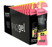 TORQ Running Gels with Electrolytes - 2:1 Maltodextrin: Fructose for Endurance Sports & Optimal Performance | Energy Gels for Running, Cycling & Marathons - 30g Carbs Per Gel | Rhubarb & Custard