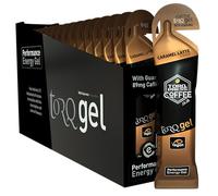 Torq Energy Gels - Caramel Latte (With Guarana) Pack of 15 - Ultimate On The Go Quick Release Energy - 30g of Carbohydrates - Running/Cycling/Sports Gels - 5 Key Electrolytes - Natural & Vegan