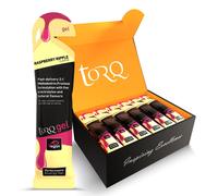 TORQ Running Gels with Electrolytes - Raspberry Ripple - 30g Carbs