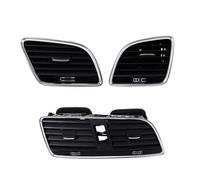 TorqCore Air Conditioner Vent,Fit For Q3 2012-2018 Instrument Panel AC Front Dash Center Console Outlet Interior heater air vent grille(3 PCS)