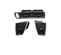 TorqCore LHD Front Air Conditioner Outlet Vent,Fit For Q5 2009-2018 Assembly heater air vent grille(LHD 3PCS Set)