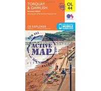 Torquay & Dawlish Map | Weatherproof | Newton Abbot | Ordnance Survey | OS Explorer Active Map OL44 | England | Walks | Hiking | Maps | Adventure (OS Explorer Map Active): 44