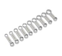 Torque Adaptor Spanner Set 10pc 3/8"Sq Drive - Metric - Sealey AK59895 New
