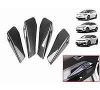 Torque Alliance [Set of 4] Compatible with V W ID 3, ID 4, ID 5 (Volkswagen ID 3, ID 4, ID 5), Door Handle Panel Cover Set, Accessories Interior Decoration Lifting Panel (Glossy Carbon Look)