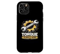 Torque Always Wins Wrench-Gear Power Graphic Case for iPhone 11 Pro