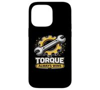 Torque Always Wins Wrench-Gear Power Graphic Case for iPhone 14 Pro Max