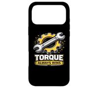 Torque Always Wins Wrench-Gear Power Graphic Case for iPhone 17 Pro Max
