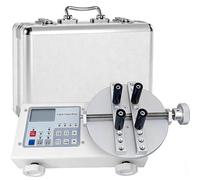 Torque Angle Gauge ±0.5% Fs High Precision, Digital Torque Wrench Screwdriver Measuring Tool 10-160 Nm with Bottle Cap Test Fixture, for Quality Control and Lab Testing