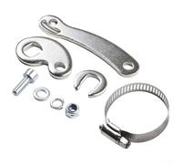 Torque Arm for Electric Compatible - Dropout M14 C-Shaped Front Set (8 pcs) Mounts Washer Steel Rear E-Bike Motor Bike Averts Axle Damage Plus Having Bending