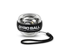 Torque Ball Hand Exerciser, Auto Start Gyro Wrist Trainer for Grip Strength, Forearm Strengthener, Wrist Strengthener, Finger Exercise Device for Fitness Office (Black)