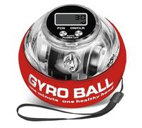 Torque Ball Hand Exerciser, Grip Strength Trainer, Forearm Strengthener, Hand Strengthening Devices,Wrist Power Gyro Ball,Wrist Strengthener, Finger Exerciser with Auto-Start LED Lights and Digital