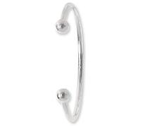 Torque Bangle Solid Silver Ladies Hallmarked Traditional Torc 15.8 grams