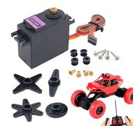 Torque Digital RC Servo Motor Waterproof, Steering servo Motor for 1/10 RC Car Boat,Seconds High Speed Servo Analog Gear Motor for RC Helicopter Airplane Car Boat Robot Controls