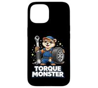 Torque Monster Otter Mechanic Wrench Tire Art Case for iPhone 15