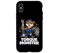 Torque Monster Otter Mechanic Wrench Tire Art Case for iPhone X/XS