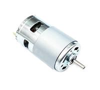 Torque Power 775/795/895 12-24V Brushed electronic starter 12000 RPM Max High Torque Low Noise Double Ball Bearing electronic starter for Electrical Tools, DIY Lathe Tools(775 Round Dual Bearing 6000-