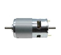 Torque Power 775/795/ 895 DC electronic starter Ball Bearing, Brushed electronic starter for Garden Cutting, Drill Press Accessories, 12-24V 12000 RPM Max Lathe Tools(775 Double Shaft 4000-8000rpm)