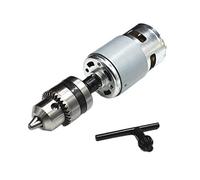 Torque Power 775 electronic starter 12-24V DC electronic starter Kit B10/B12 Drill Clamp electronic starter High Torque Low Heat for Hand Electric Drill, DIY, Bench Drill Lathe Tools(Motor+jto)