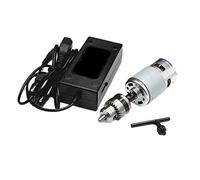 Torque Power 775 electronic starter 12-24V DC electronic starter Kit B10/B12 Drill Clamp electronic starter High Torque Low Heat for Hand Electric Drill, DIY, Bench Drill Lathe Tools(Motor+b12+power S