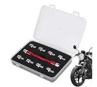 Torque Spoke Wrench - Anti-Skid Wrench with 10 Heads | Hand Tools for Wheel Spokes 5-6.8mm - Wheel Truth Settings for Motorcyclists and Roadside Mechanics, Garage and