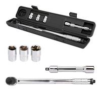 Torque Wrench, 1/2in 28-210Nm Ratcheting Torque Wrench Ratcheting Spanner Car Repair Tools
