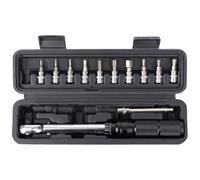 Oxford Torque Wrench Tool 2-24Nm TL259 | 1/4" Drive Hex Bits & Torx Keys Set. Bicycle/Motorcycle.