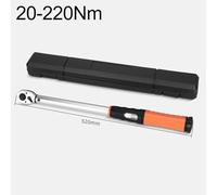 Torque Wrench, 72-Tooth Ratchet Design, Adjustable for Precision Tool for Automotive & Mechanical Use - 1/4" Drive, 5-25 N·for M Range (C)