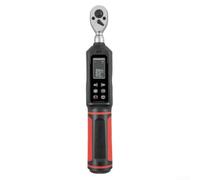 Torque Wrench Digital with Preset Modes P1-P9 Real Time Tracking Peak Mode 10-135 N.m for 1/4 3/8 1/2 Inch Ratchet Heads (6.3mm 0.45-30N.m)