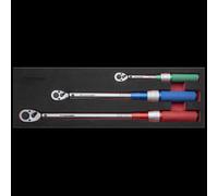 Sealey 3pc Micrometer Style Torque Wrench Set - STW900SET