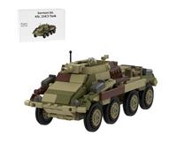 Torquino Sd.Kfz. 234/3 Tank Building Block, German Main Battle Tank Model Kit, Military Army Vehicle Model for Adults, 452 Pieces