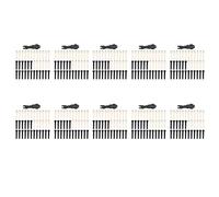 TORR 360 Pieces Acoustic Guitar Bridge Pins Pegs in White and Black with 1 Piece Bridge Pin Puller Remover in Guitar