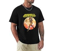 torr Barbarella T Shirt Retro sci fi Movie Vintage Science Fiction Graphic tee Fonda Black L
