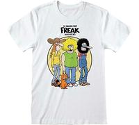 torr Freak Brothers Unisex Adult Circle T-Shirt White XXL